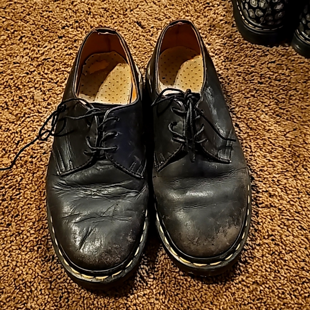 Kids Black Doc Martens